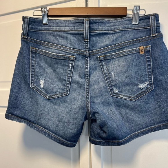 Joe’s Jeans Distressed Shorts Style Amora Size Women’s 28 Color Blue - Picture 3 of 12